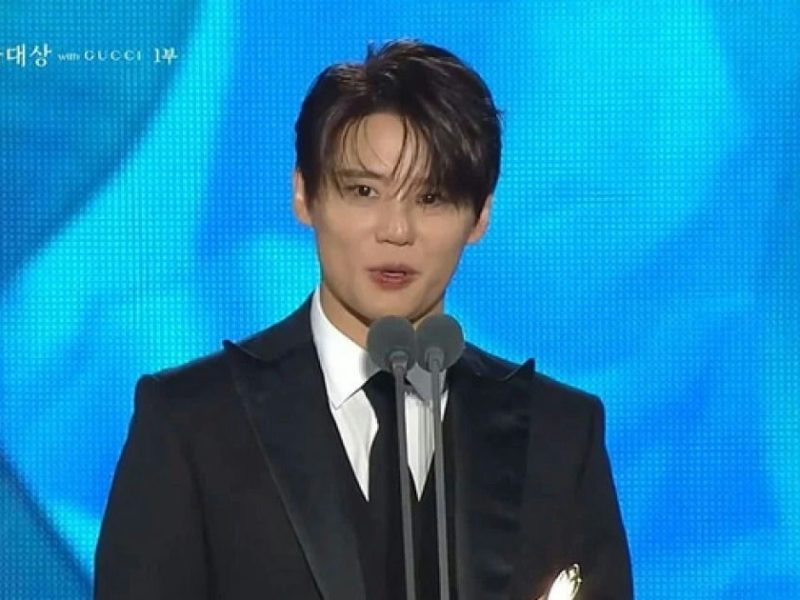 kim junsu baeksang speech