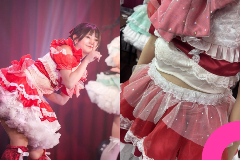 rikacha wardrobe malfunction