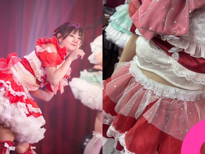 rikacha wardrobe malfunction