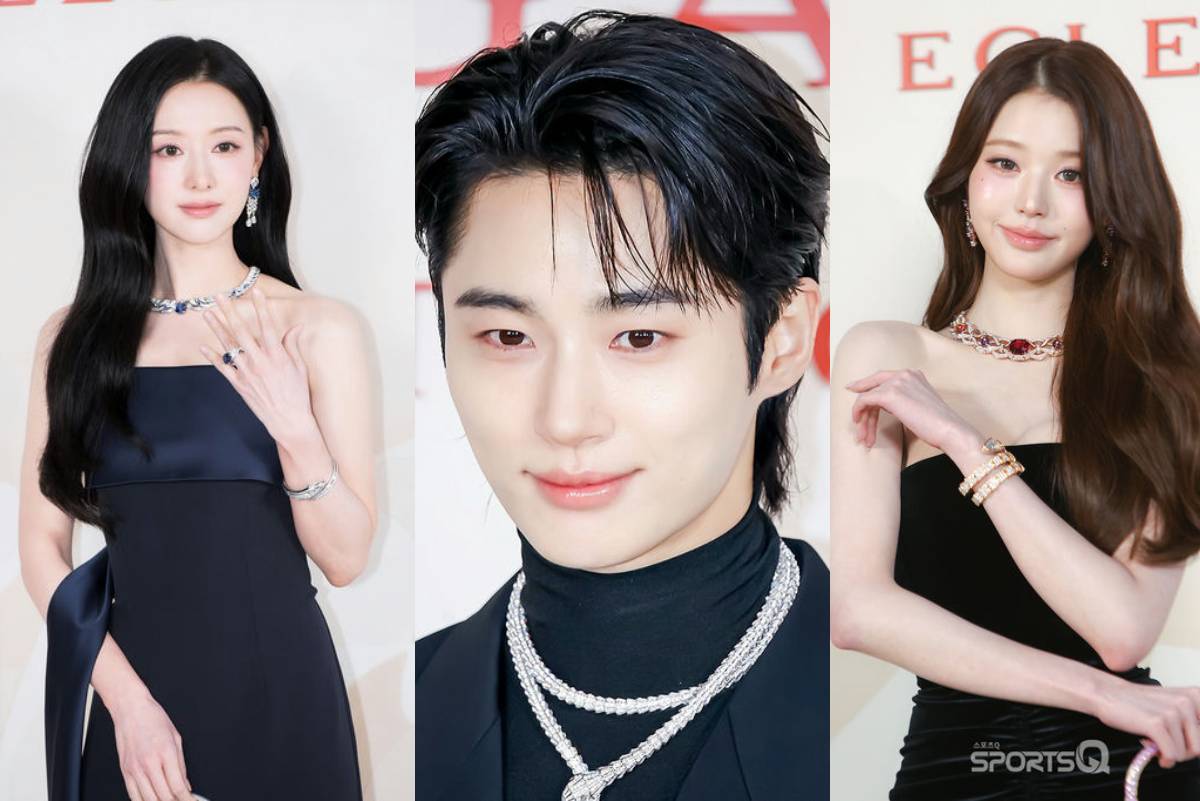Jang Wonyoung, Kim Ji Won, and Byeon Woo Seok Turn Heads at BVLGARI Event in Seoul