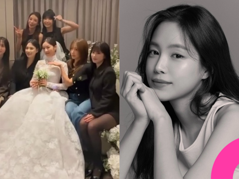 bomi wedding naeun absent
