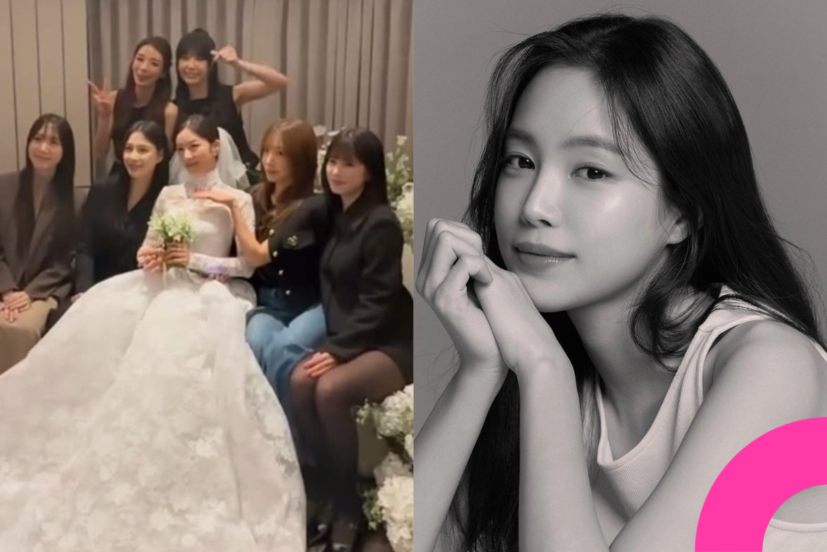bomi wedding naeun absent