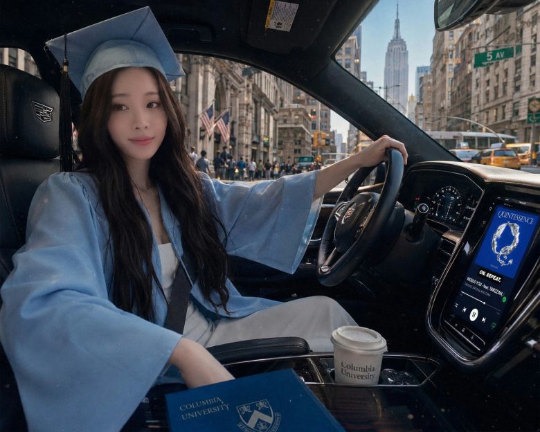 annie columbia university graduation