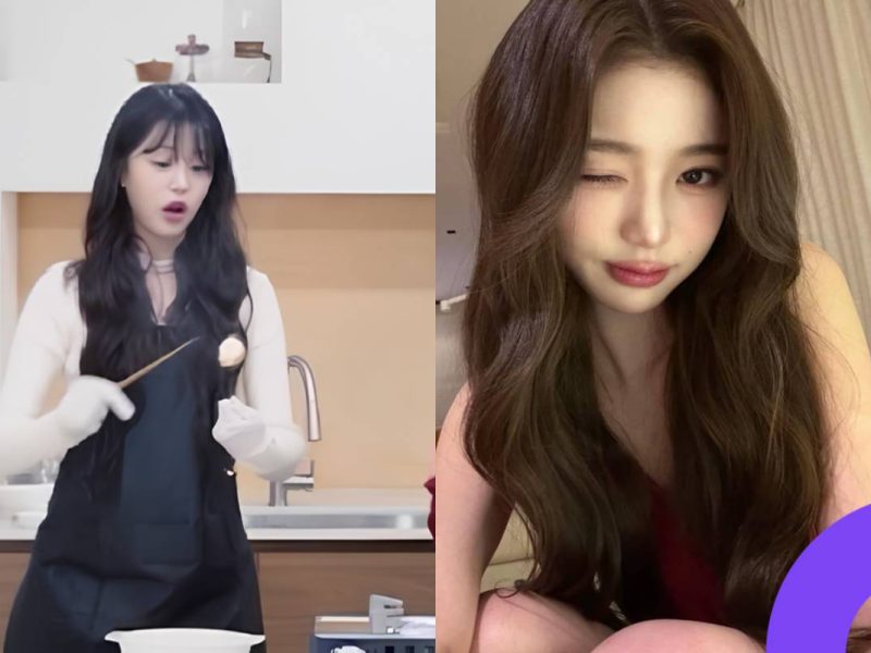 Wonyoung dishwashing hack
