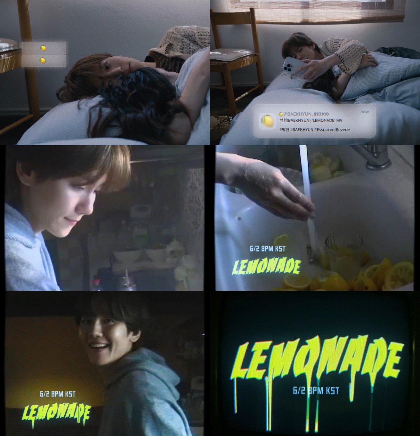 Baekhyun “Lemonade” Lyrics 1