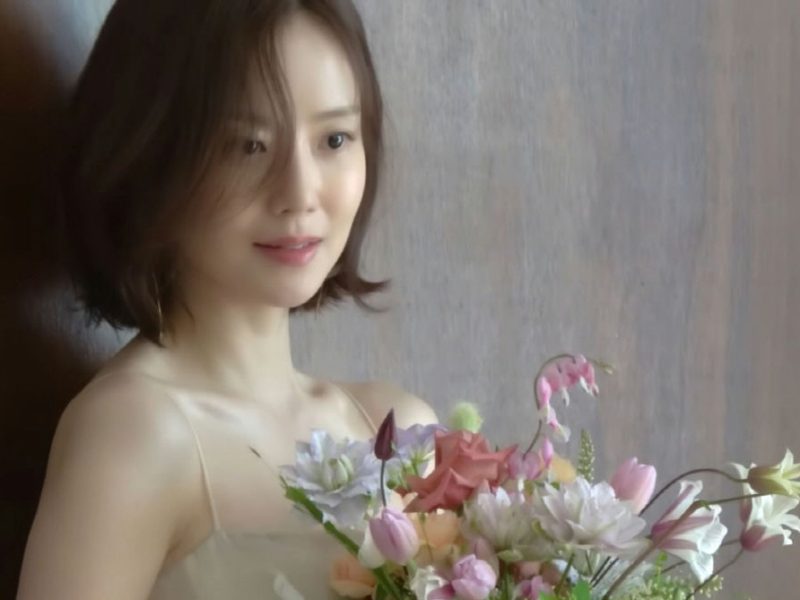 moon chaewon wedding photoshoot