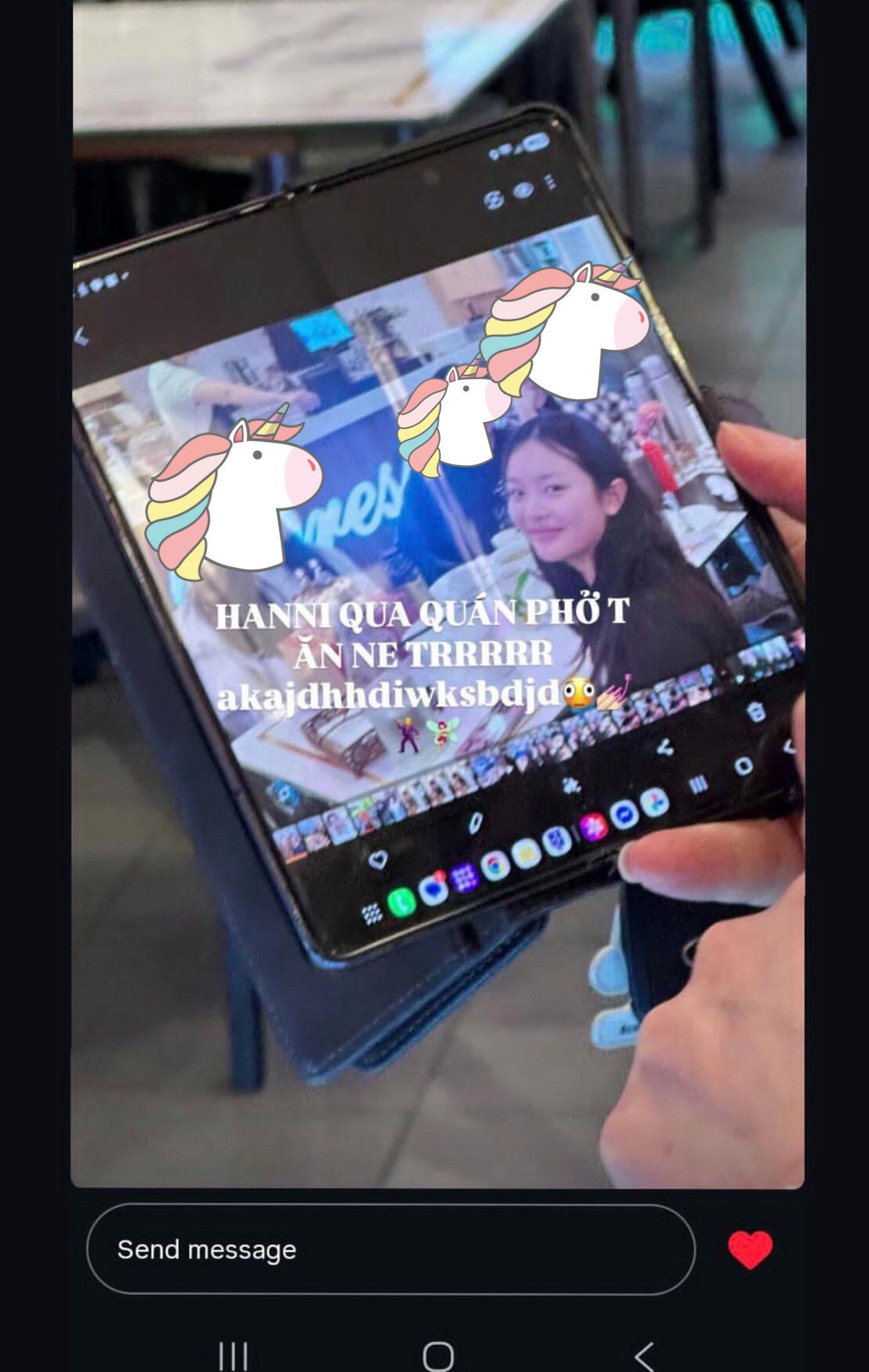 hanni spotted in australia