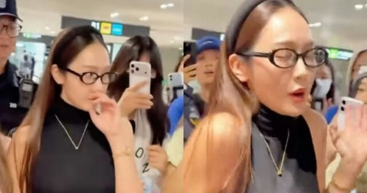 jessica shanghai airport viral video