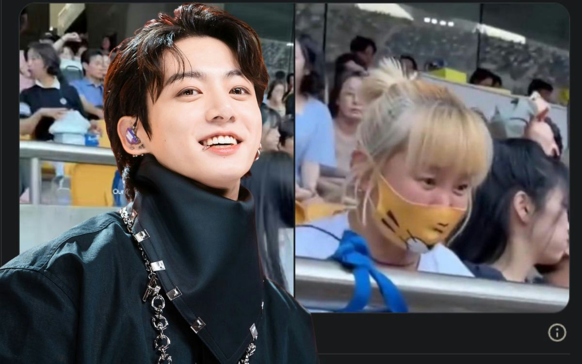 jungkooks mother at bts concert