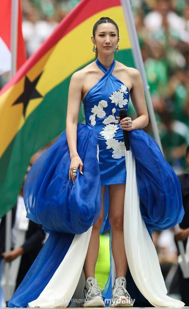 EJAE World Cup opening ceremony sneakers