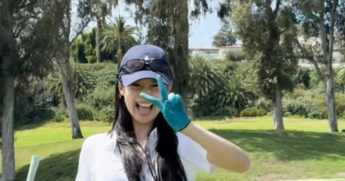 jennie golf skills