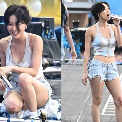 Hwasa Performs Through Knee Injury at PSY’s “Summer Swag 2026,” Says She “Had to Hold Back Tears”
