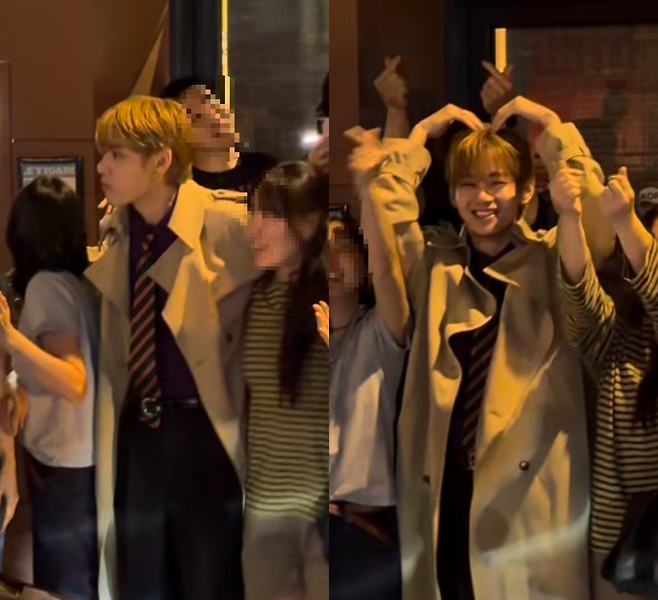 BTS V Paris