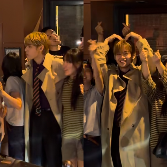 BTS V Paris