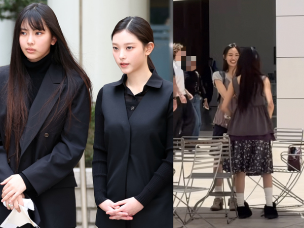 NewJeans’ Haerin and Hyein Spotted Together in the U.S. Following Copenhagen Sighting
