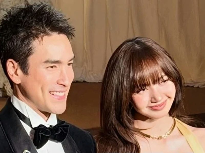 lisa blackpink at yaya and nadech wedding