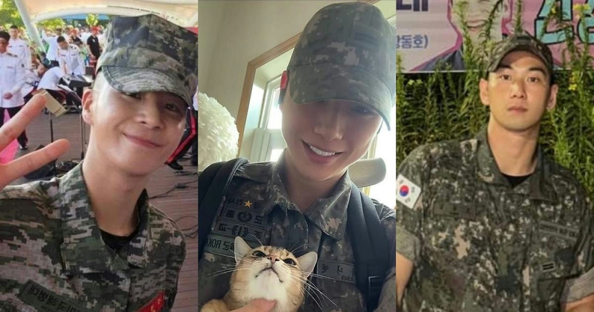 jung dong won kang daniel baekho military updates