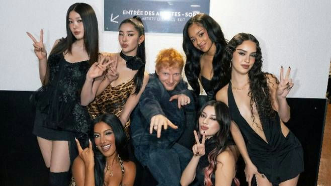 Ed Sheeran KATSEYE